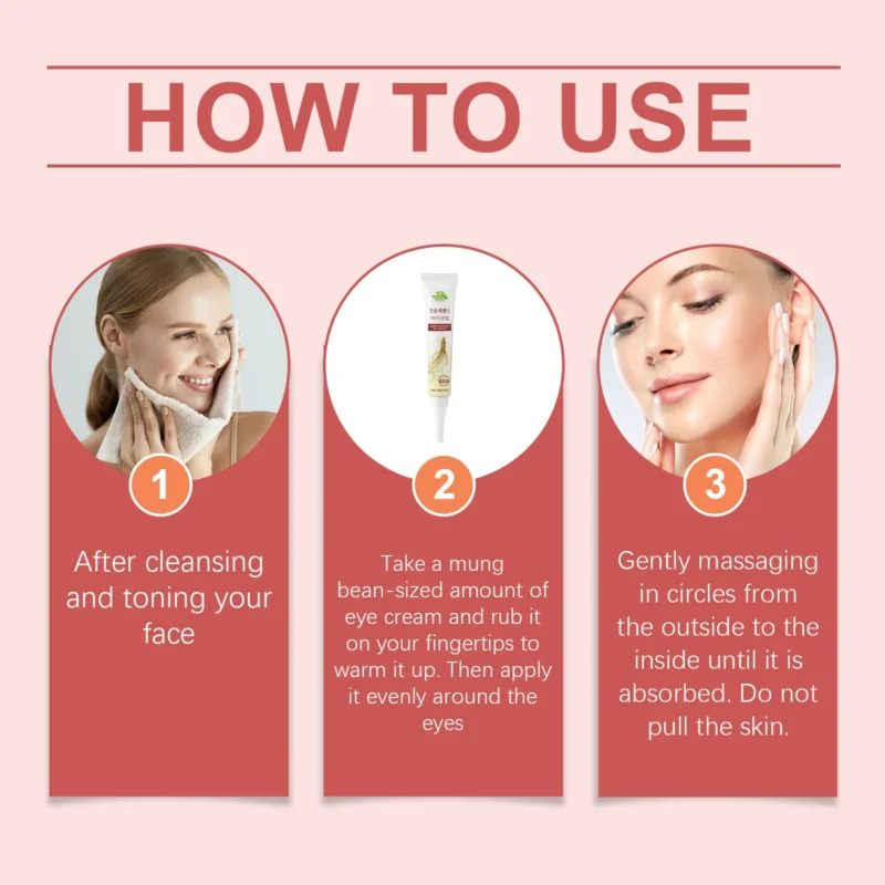 HANCHOBIT Moisturizing Eye Cream for Daily Skin Care - Image 6