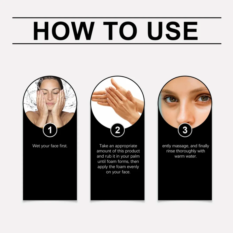 HANCHOBIT Moisturizing Facial Cleanser - Gentle Pore Cleansing & Hydration - Image 6