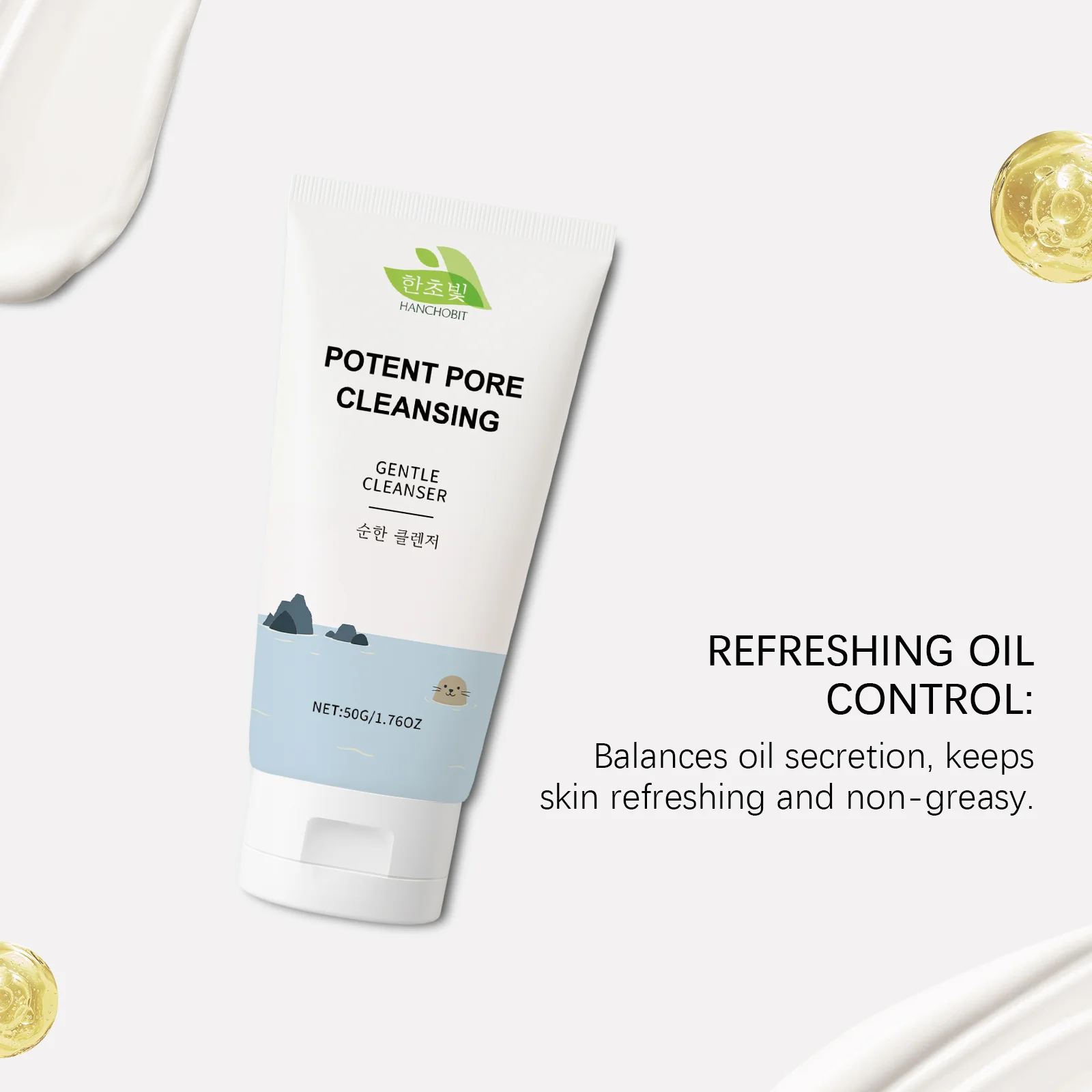 hanchobit moisturizing facial cleanser gentle pore cleansing HANCHOBIT HX 101 1241