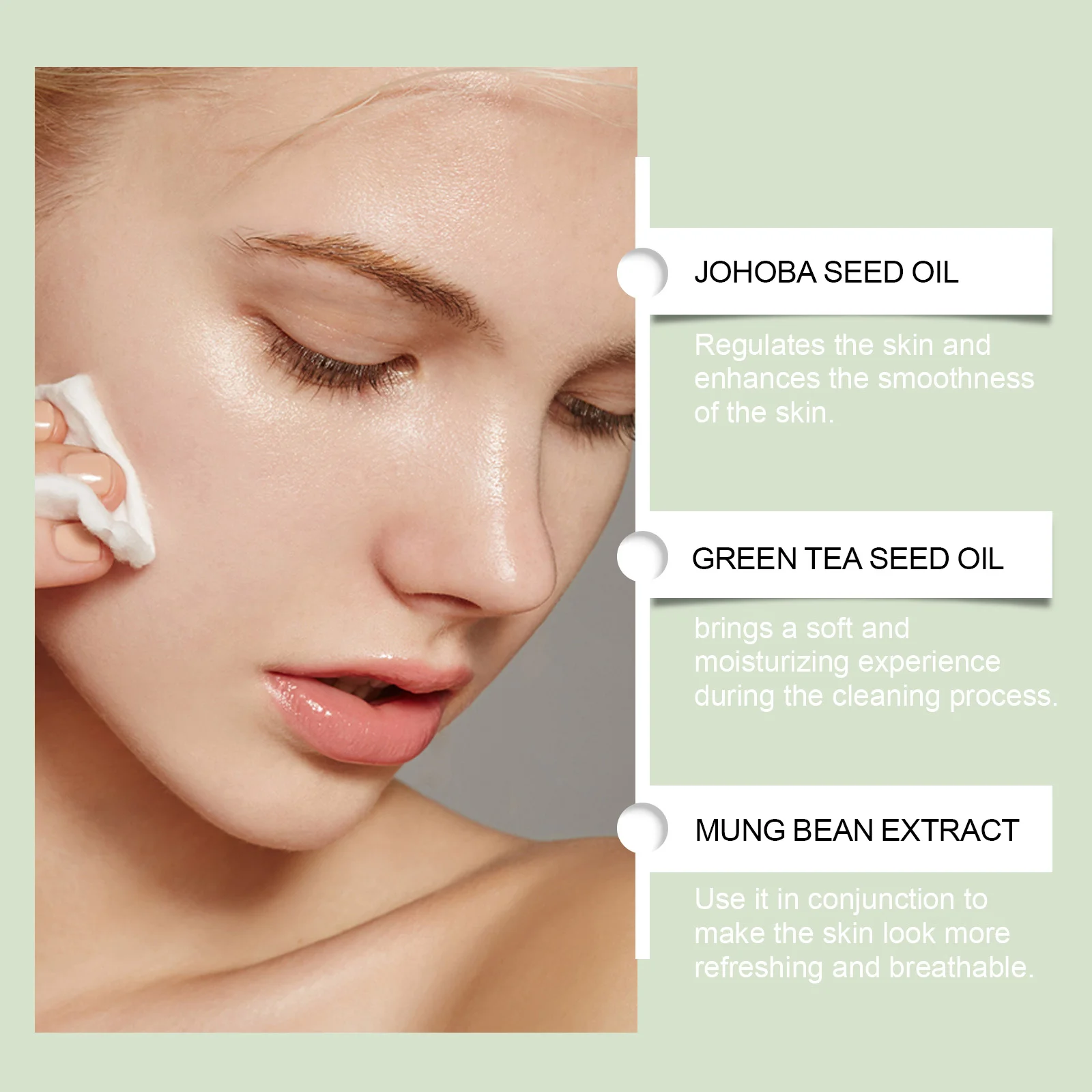 hanchobit mung bean makeup remover oil face eyes lips HANCHOBIT HX 111 1371