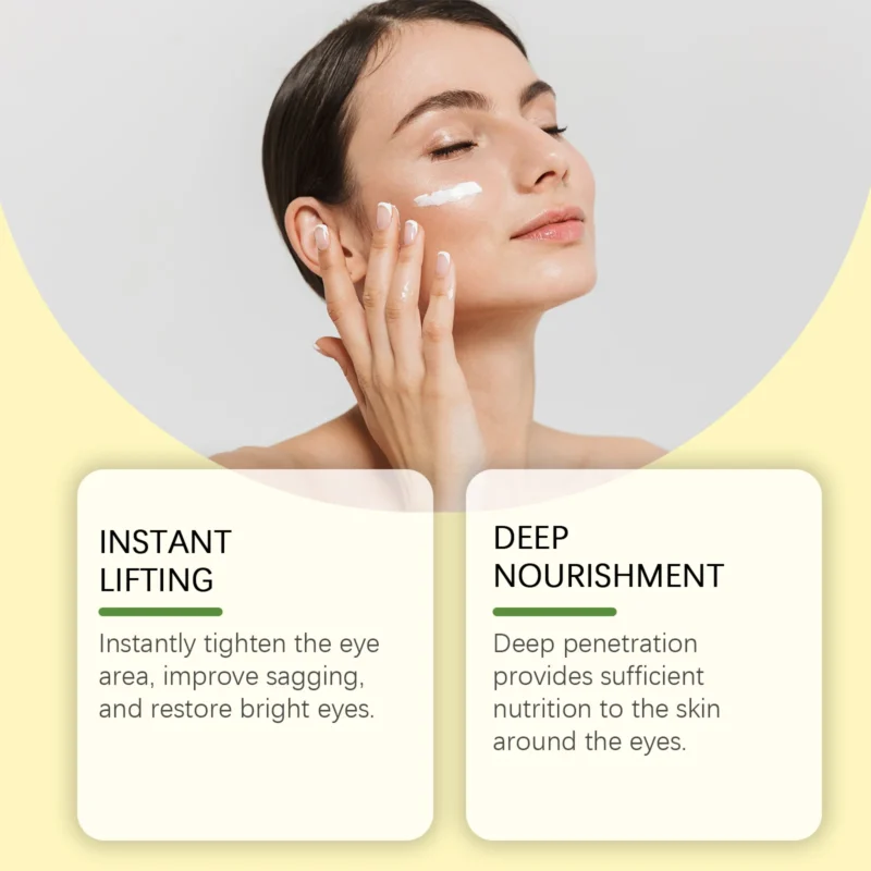HANCHOBIT Nourishing Firming Eye Cream - Gentle Moisturizer for Fine Lines - Image 3