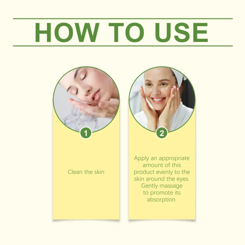 HANCHOBIT Nourishing Firming Eye Cream - Gentle Moisturizer for Fine Lines - Image 6