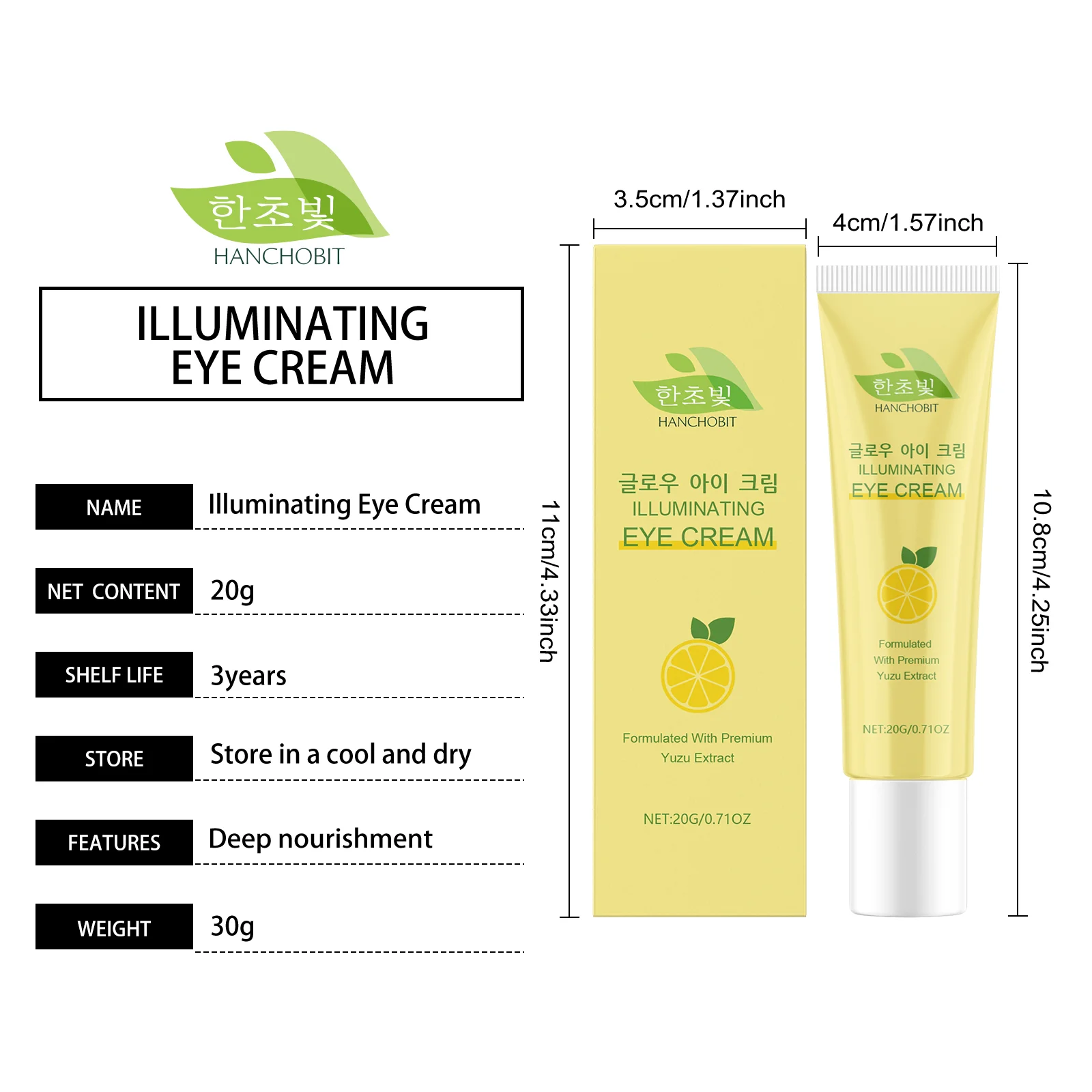 hanchobit nourishing firming eye cream fine lines HANCHOBIT HX 31 360