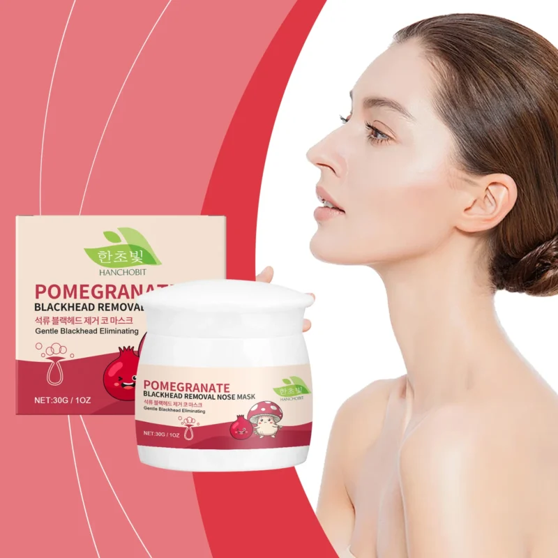 HANCHOBIT Pomegranate Blackhead Nose Mask - Image 2