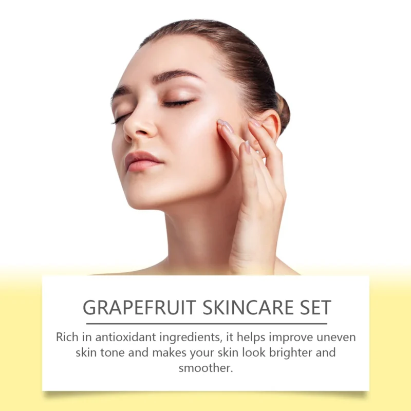 HANCHOBIT Pomelo Skin Care Gift Set: Hydrating Cream & Daily Facial Care - Image 4