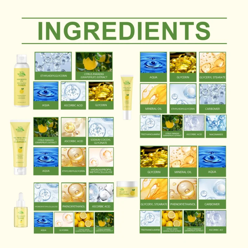 HANCHOBIT Pomelo Skin Care Gift Set: Hydrating Cream & Daily Facial Care - Image 5