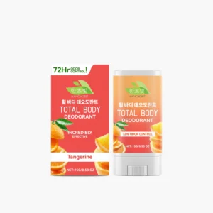 HANCHOBIT Red Orange Body Care Stick - Long-Lasting Fragrance & Odor Protection