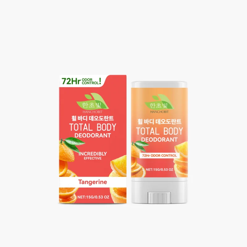 HANCHOBIT Red Orange Body Care Stick - Long-Lasting Fragrance & Odor Protection