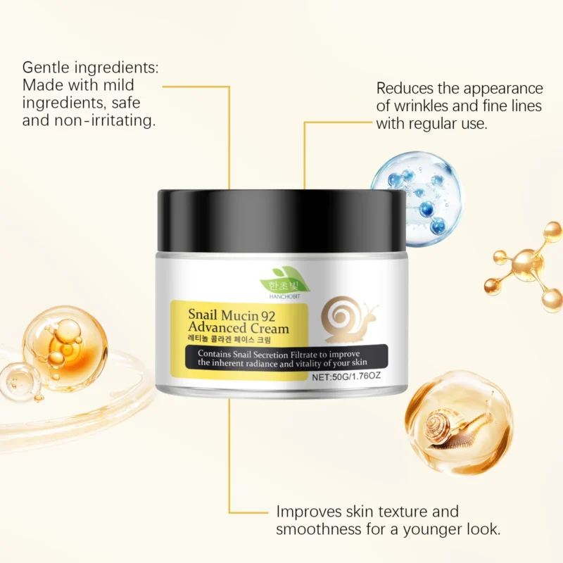 HANCHOBIT Retinol Collagen Cream: Moisturizing, Firming & Glowing - Image 4