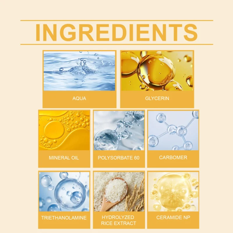 HANCHOBIT Rice Water Moisturizing Facial Lotion - Daily Hydration & Nourishment - Image 5