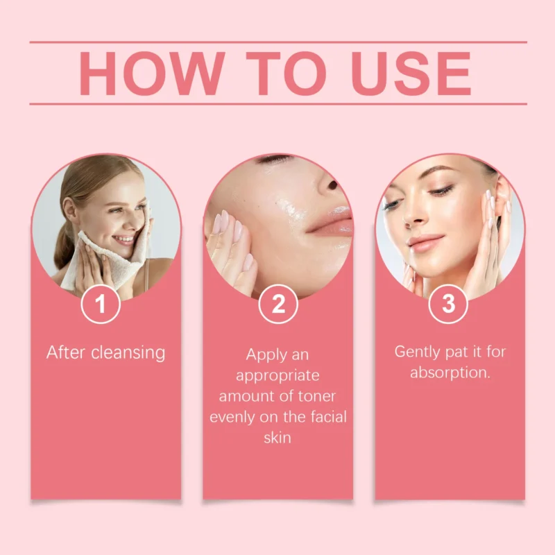 HANCHOBIT Rose Brightening Toner - Hydrating Facial Care - Image 6
