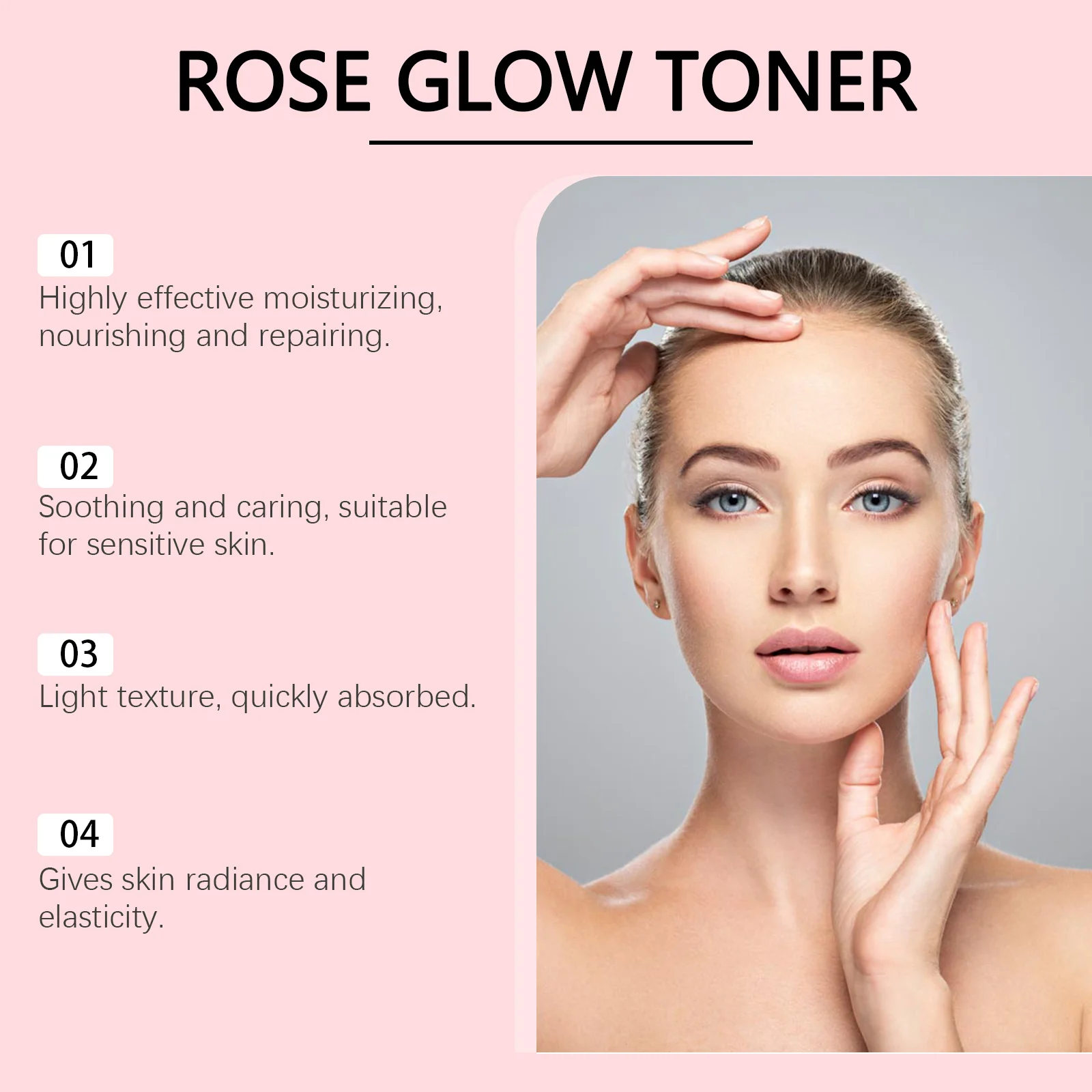 hanchobit rose brightening toner hydrating facial care HANCHOBIT HX 50 593