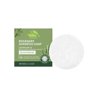 HANCHOBIT Rosemary Shampoo Soap: Gentle Cleansing & Hair Repair