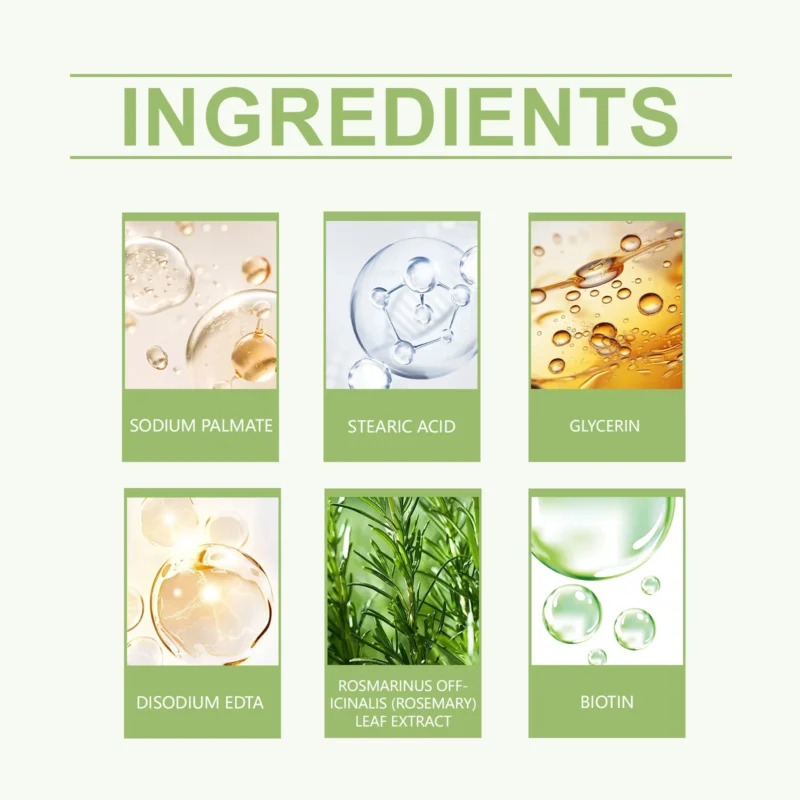 HANCHOBIT Rosemary Shampoo Soap: Gentle Cleansing & Hair Repair - Image 5