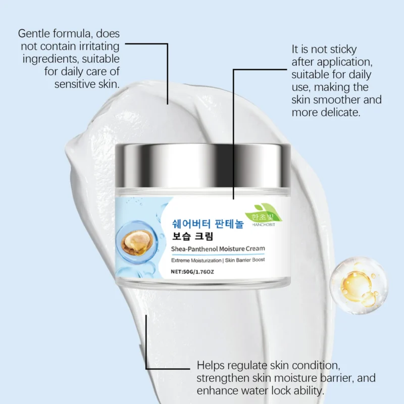 HANCHOBIT Shea Butter Facial Moisturizer for Dry Skin - Image 3