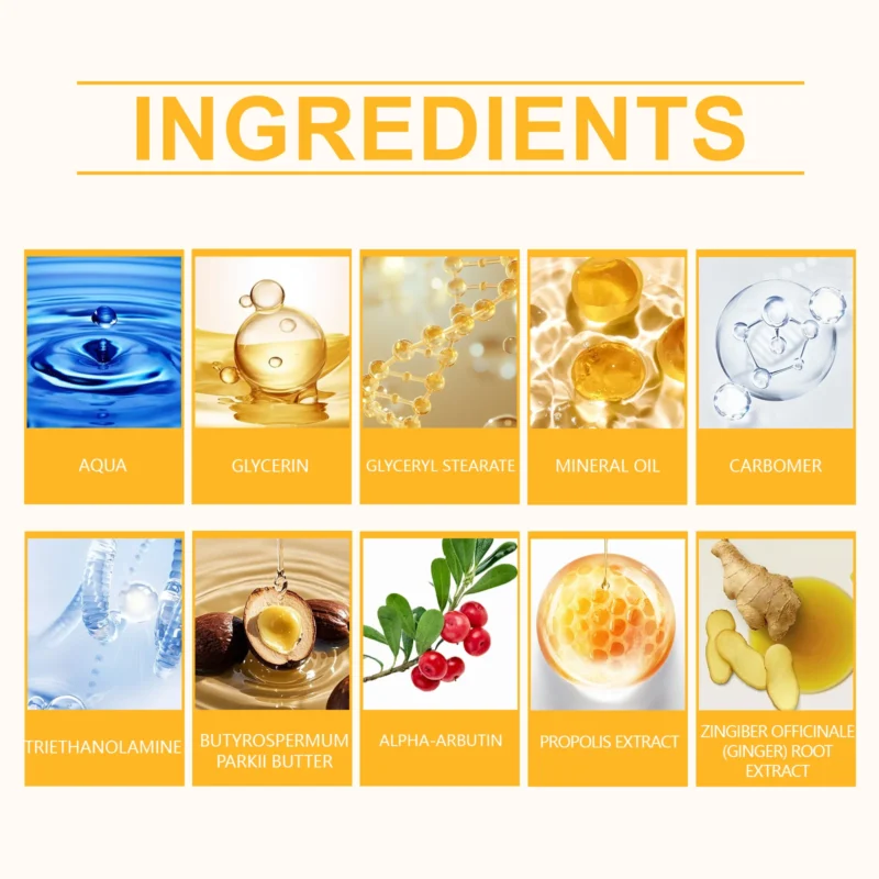 HANCHOBIT Shea Butter Ginger Antiperspirant Body Cream - Image 5
