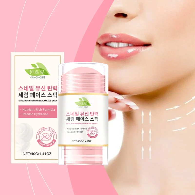 HANCHOBIT Snail Face Essence Stick for Moisturizing & Firming Skin - Image 2