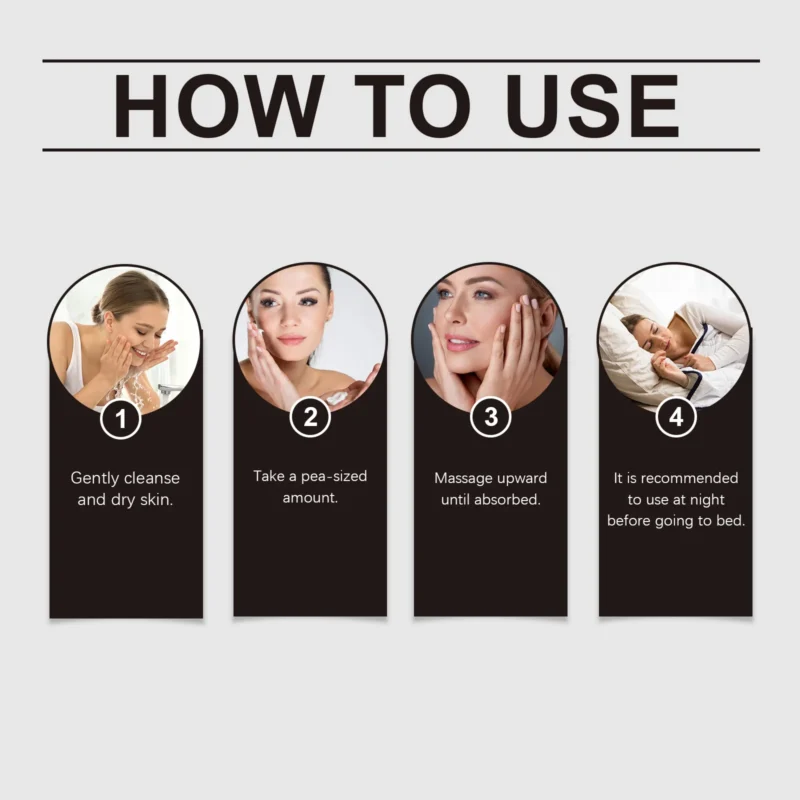 HANCHOBIT Snake Venom Night Cream - Deeply Nourishing Facial Treatment - Image 6