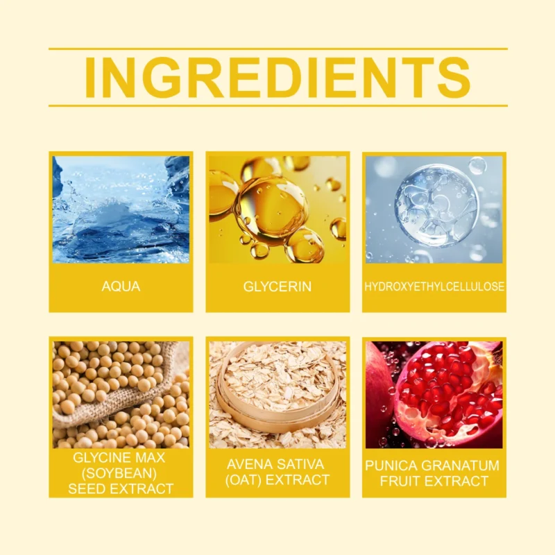 HANCHOBIT Soy Essence with Oat & Pomegranate for Moisturizing & Brightening - Image 5