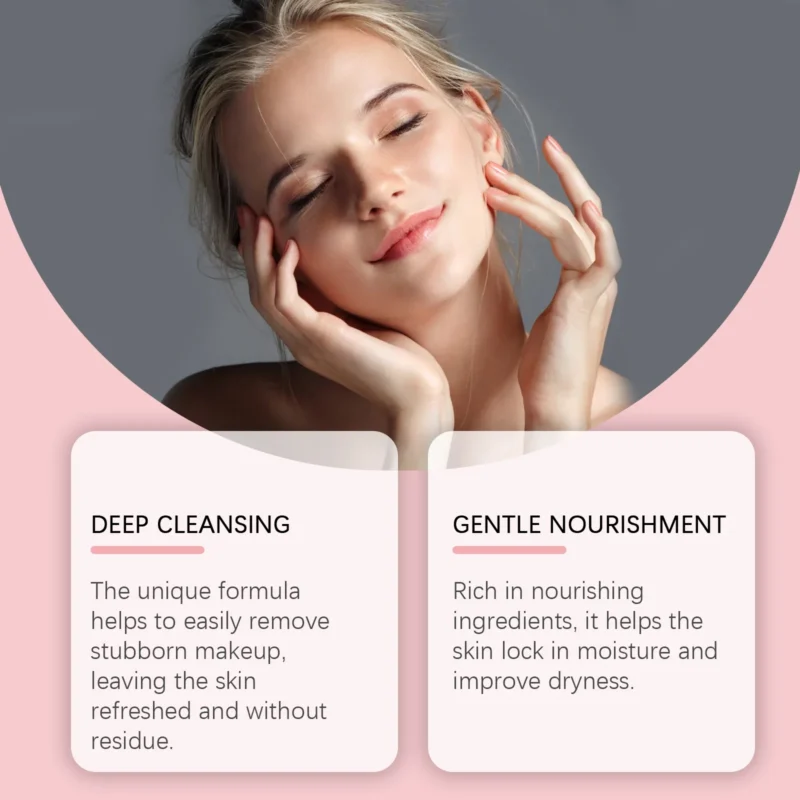 HANCHOBIT Strawberry Cleansing Cream - Mild Deep Cleanser - Image 3