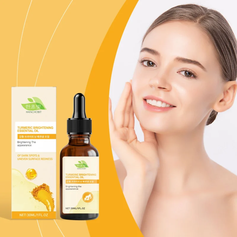 HANCHOBIT Turmeric Brightening Oil for Skin Tone & Soothing Facial Care - Image 2