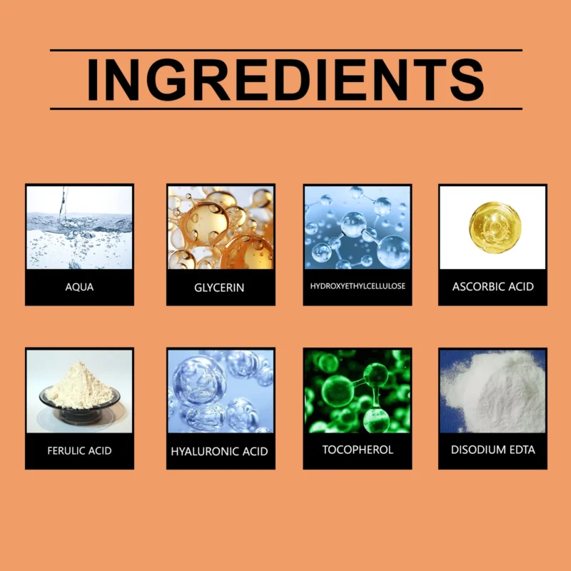 HANCHOBIT Vitamin C & Hyaluronic Acid Essence - Brightening Hydration - Image 5