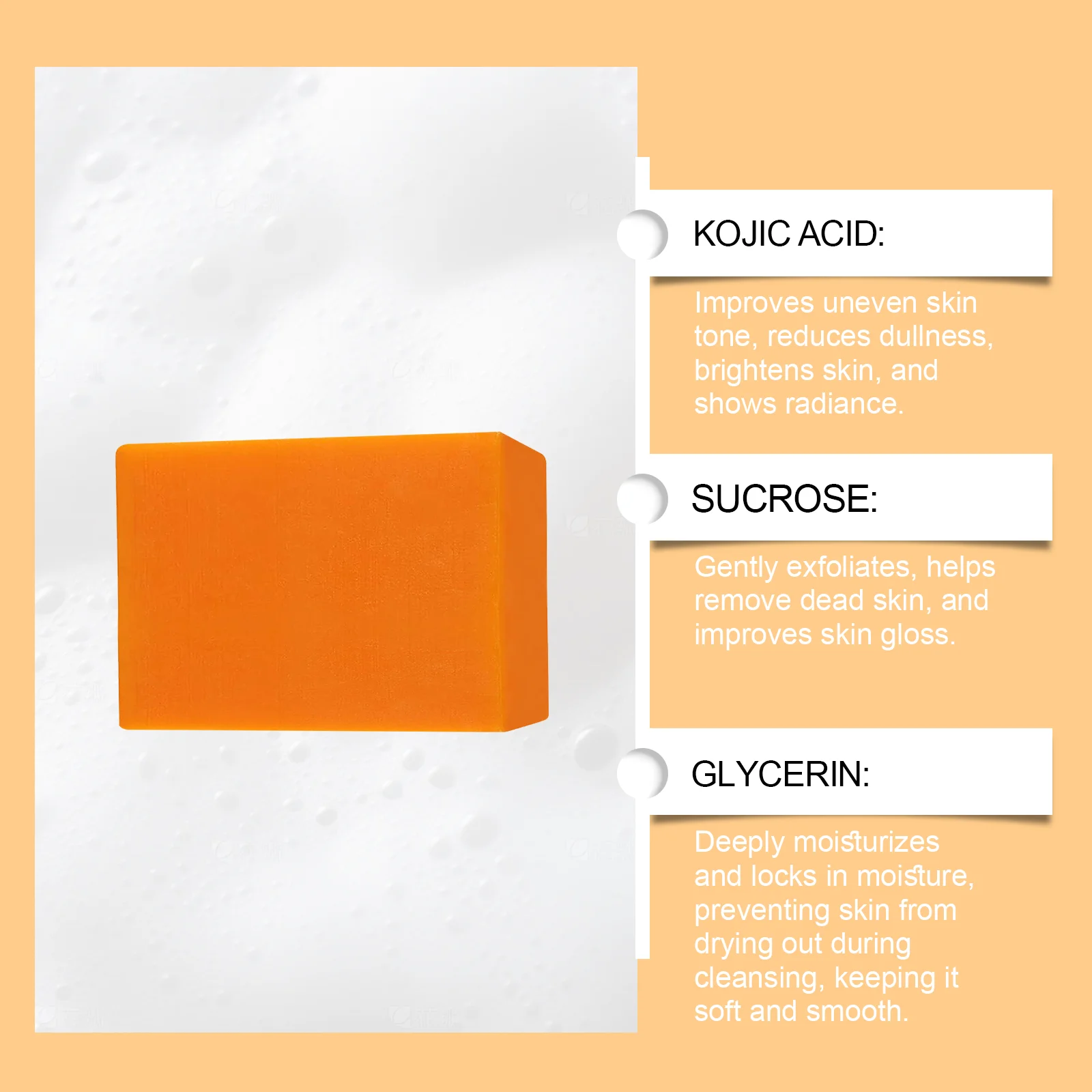 hanchobit vitamin c kojic acid cleansing soap HANCHOBIT HX 08 92