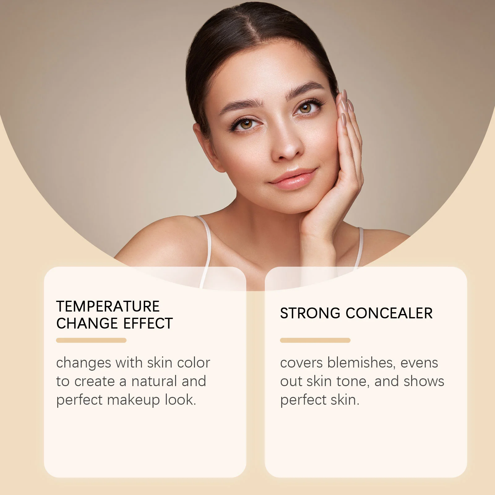 hanchobit warming liquid foundation hydrating waterproof HANCHOBIT HX 87 1085