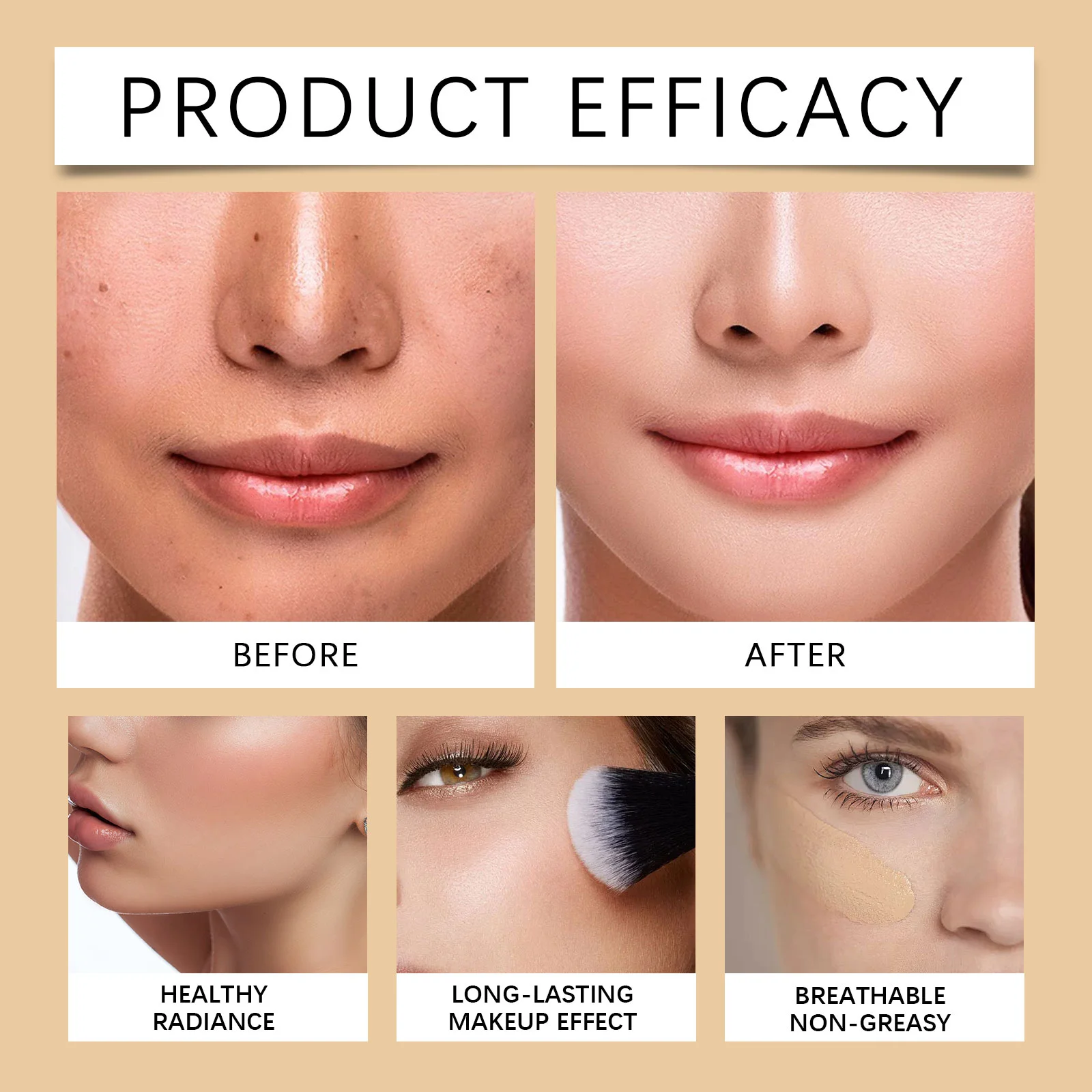 hanchobit warming liquid foundation hydrating waterproof HANCHOBIT HX 87 1088