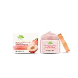 HANCHOBIT White Peach Rice Body Scrub - Gentle Cleansing & Brighter Skin