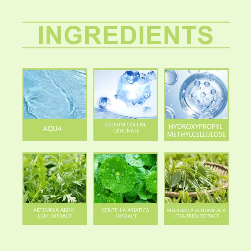 HANCHOBIT Wormwood Cleanser: Gentle Daily Cleansing Foam - Image 5